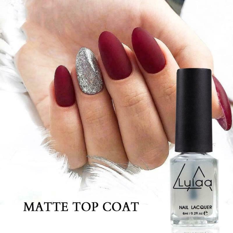 6ML Matte Polish Nail Polish Glue Nail Polish Top Polish Matte Effect