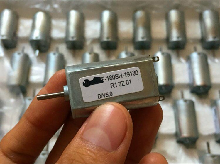 2pcs DC5V 40mA 7000rpm Micro Mute Motor Precious Metal Brush Motor