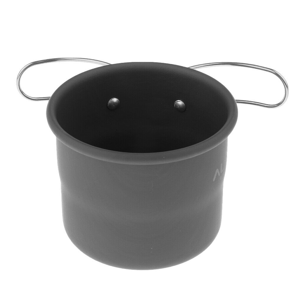 1.6L Aluminum Alloy Water Boiling Cooking Pot Tea Kettle + 2pcs 150ml Coffee Cup