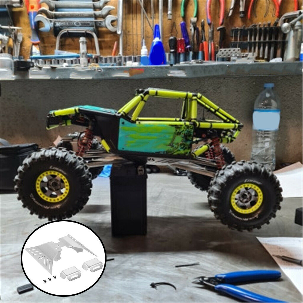 Upgrade Remote Control Skid Plate Front/Rear Axle Climbing Car SUV Set Parts