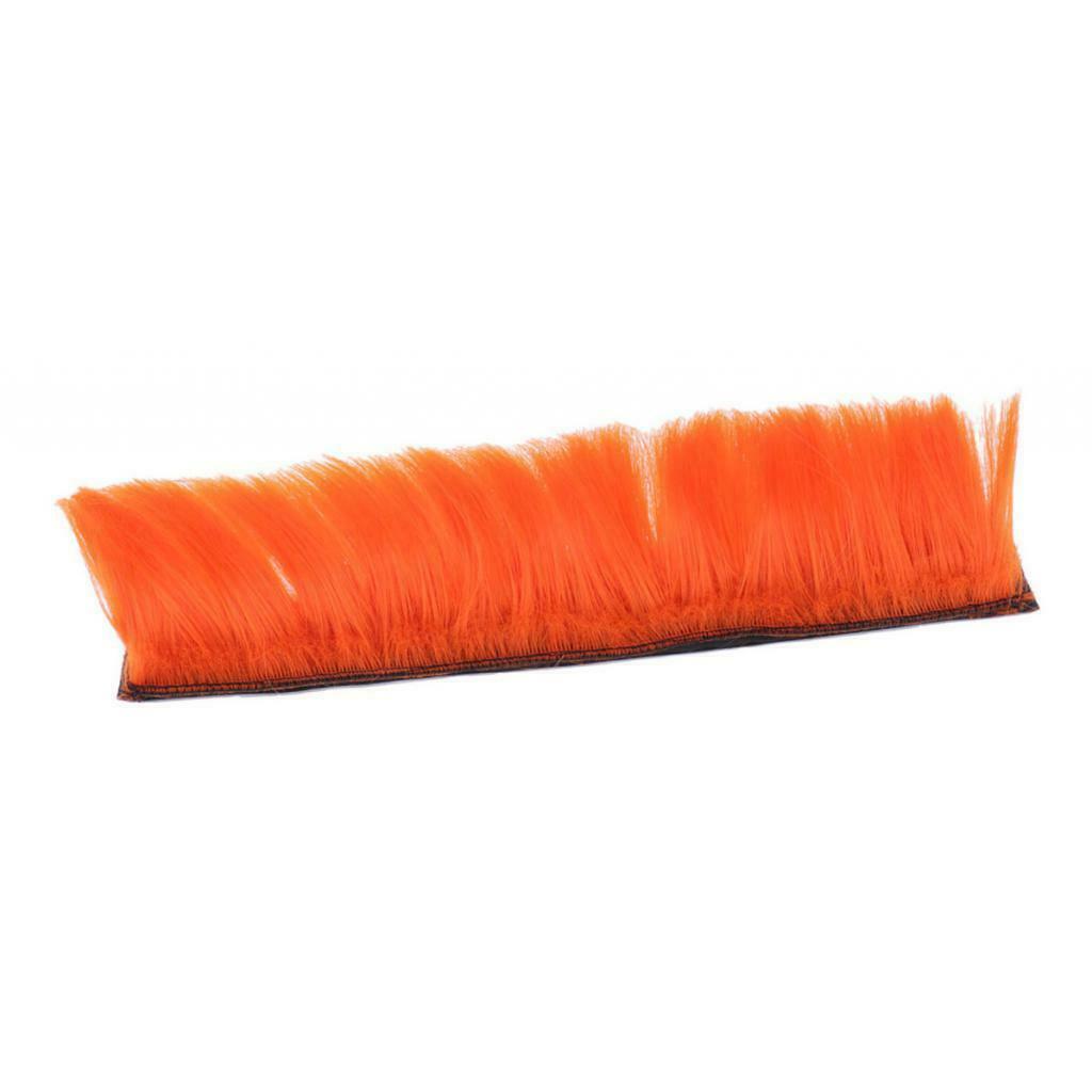 Motorcycle skinhead wig punk helmet mohawk wig hairpiece orange