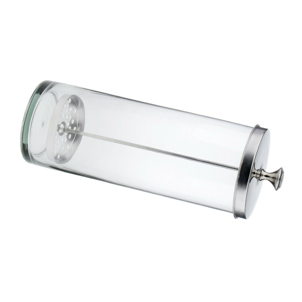 4Pcs Empty Glass Sanitizing Disinfectant Jar Bottle For Nipper Cutter Tools