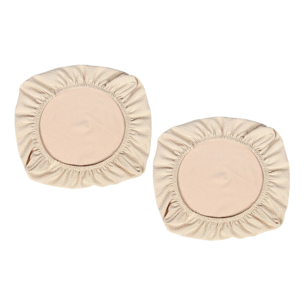 2pcs Elastic Chair Seat Cover Protector for Wedding Banquet Party Chairs