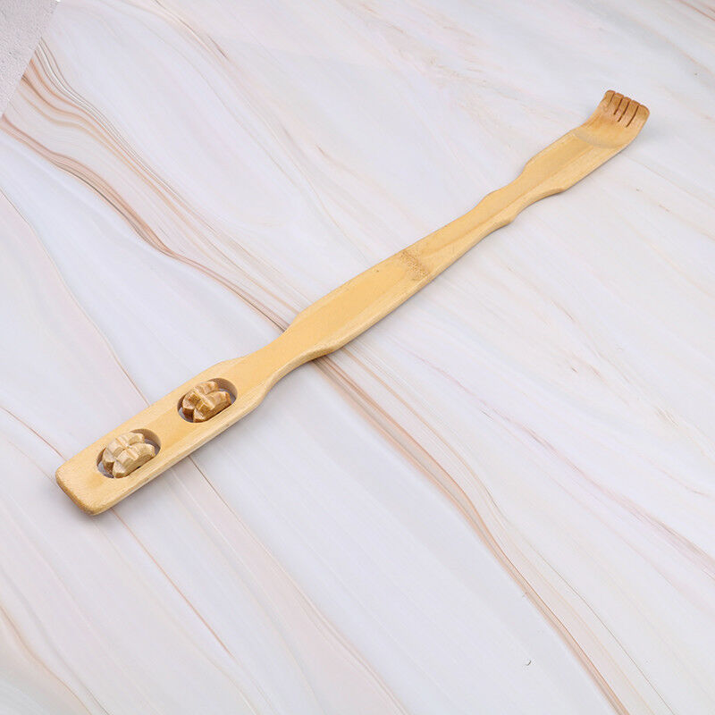 long wooden massage roller body stick roller back scratcher bamboo massa_.l8