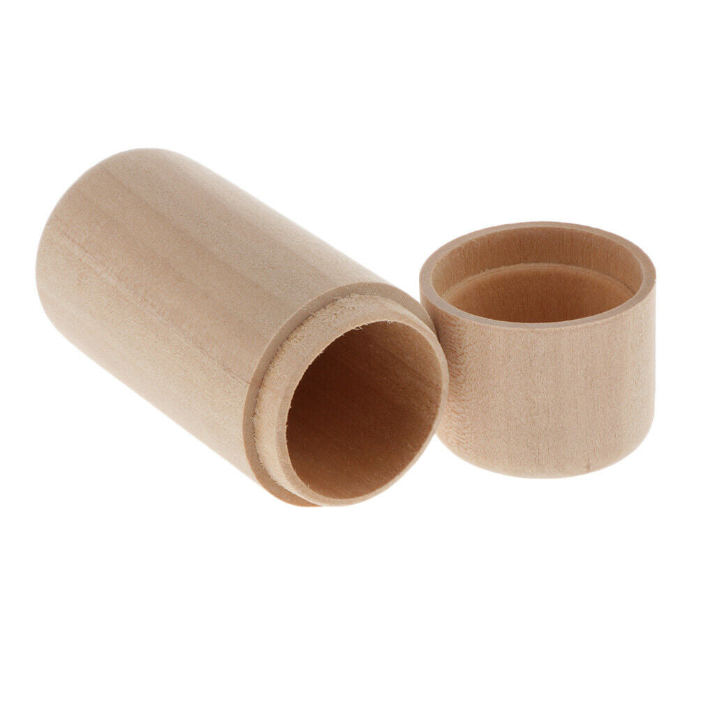 Natural Wooden Storage Bottle Case Container For Essential Oils Perfume