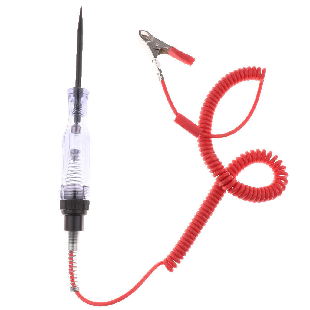 System Long Probe Continuity Test Light Car Voltage Circuit Tester 12V 6V