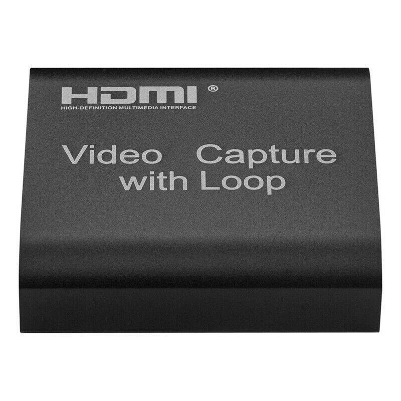 2X(4K M I 1080P High Definition USB Video Capture Card with Loop V3I6)