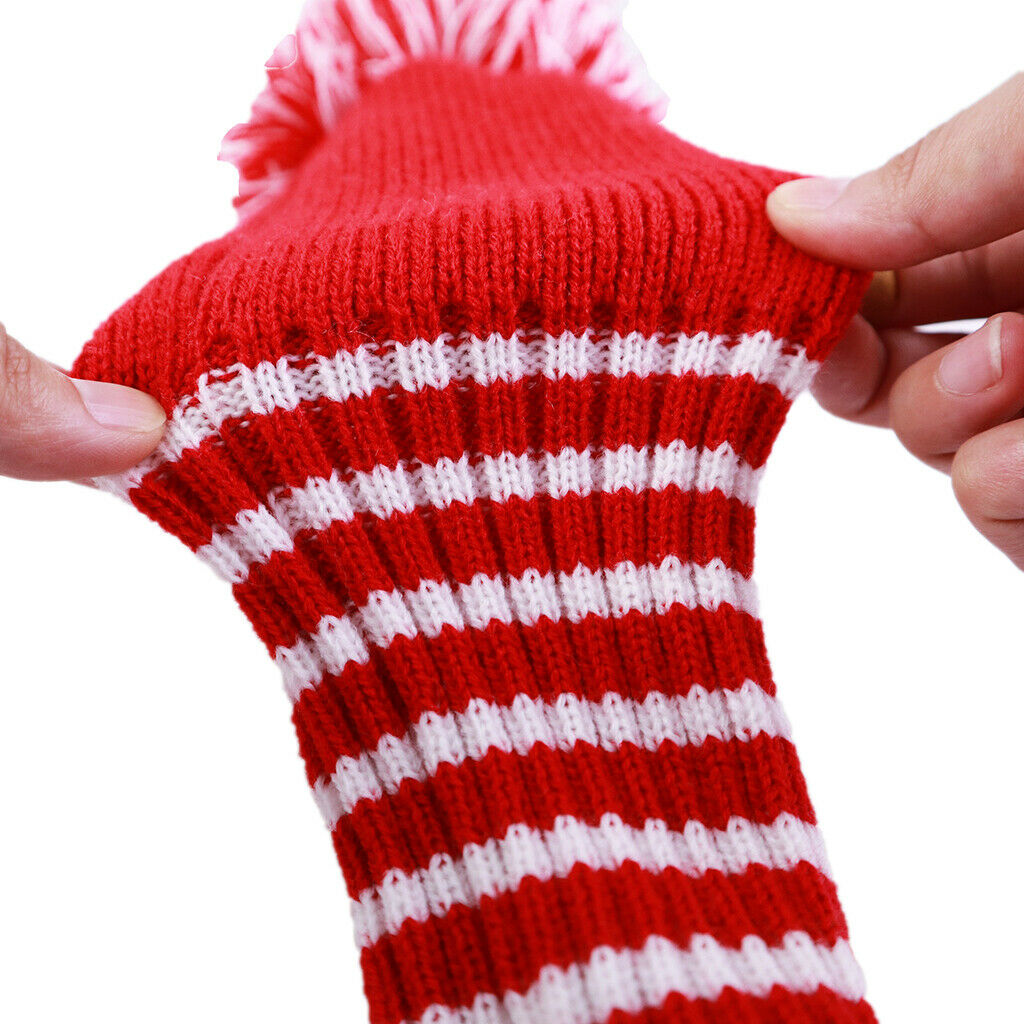 Golf Club 1 3 UT Driver Fairway Wood Head Covers Pom Pom Long Neck Headcovers -