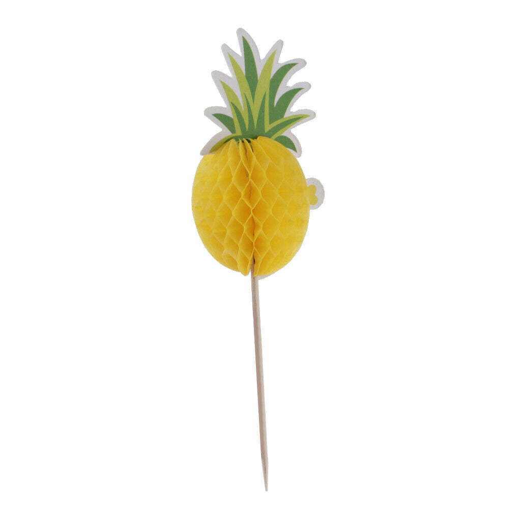 12pcs   Cupcake Toppers Luau Birthday Party Cake Decoration