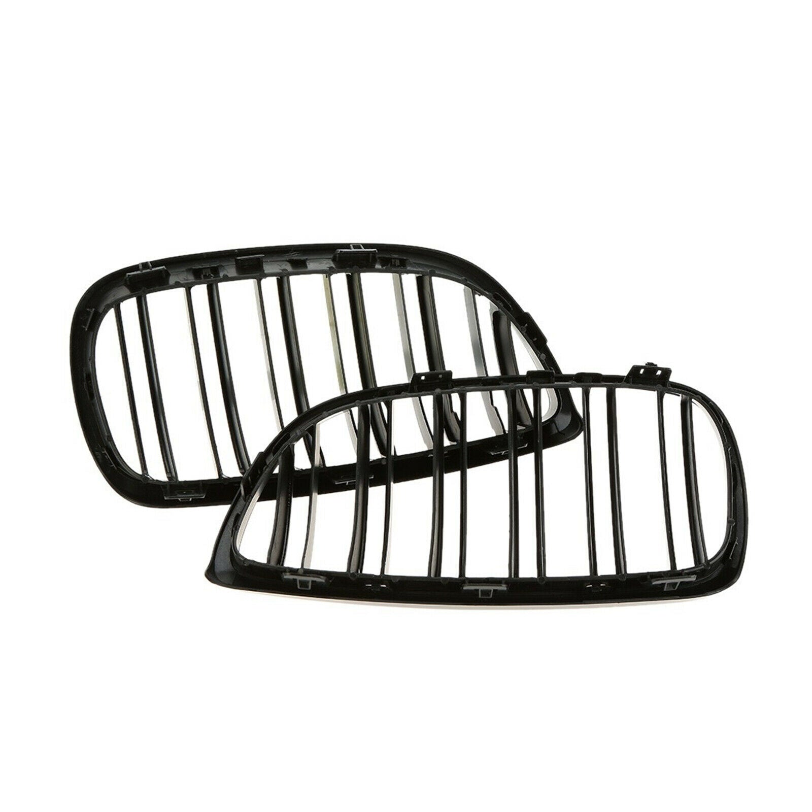 2-pack Front Black Grill Grille Replaces for BMW E92 E93 M3 06-09