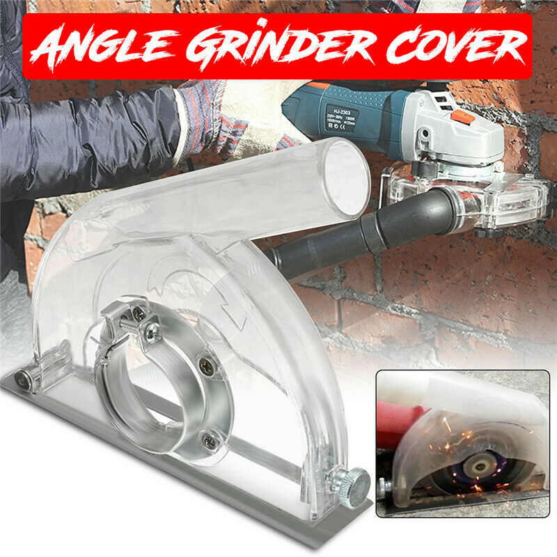 Clear Cutting Dust Shroud Grinding Cover For Angle Grinder & 3"/4"/5" Saw Blades