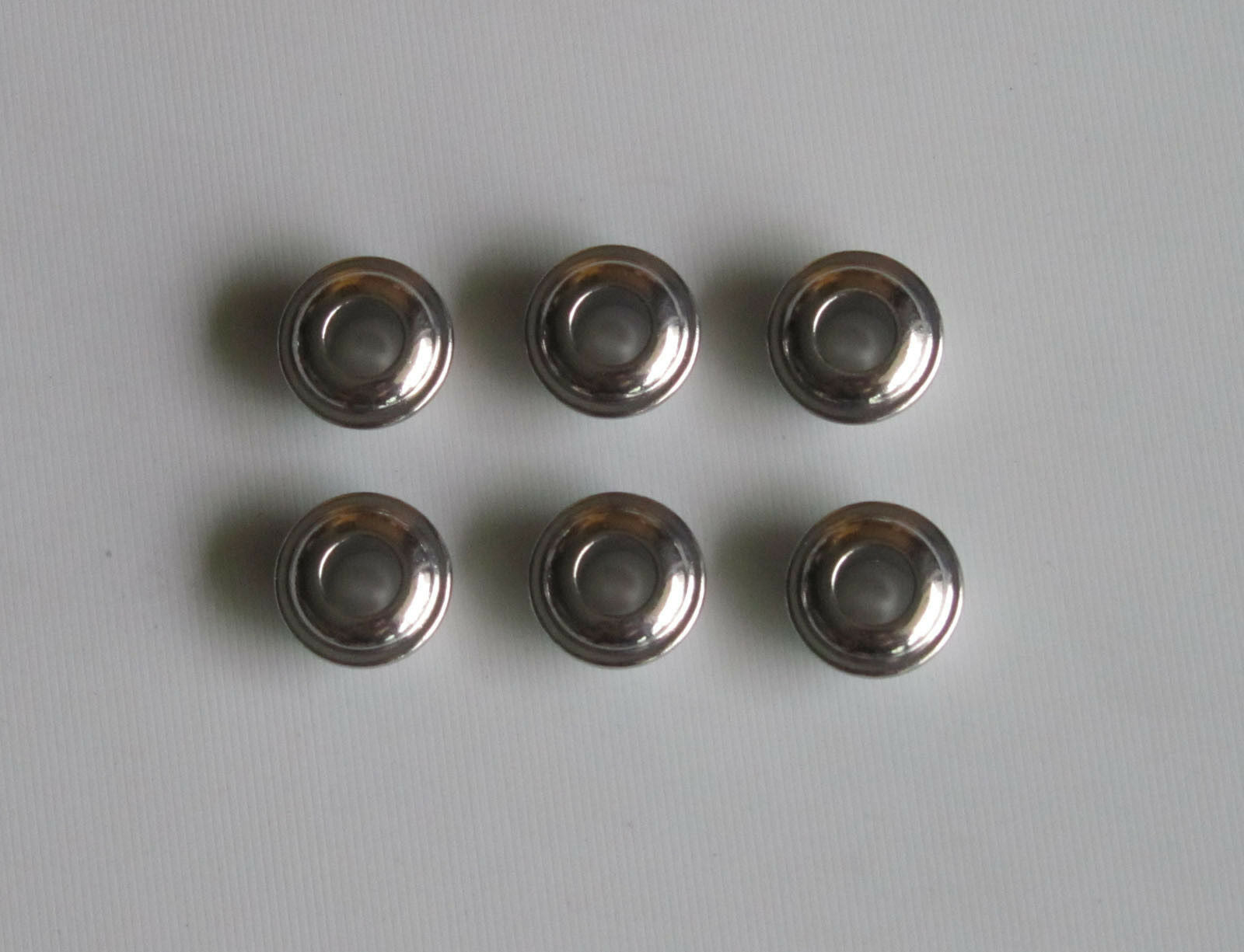 Chrome Plating 10mm Guitar Tuning Keys Conversion Bushings Adapter Ferrules