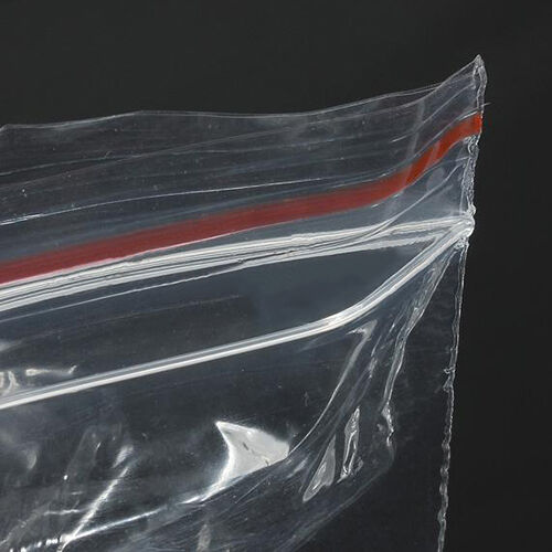 100 Pcs 5x7cm Jewelry Zip Reclosable Plastic Poly Clear Bags Little