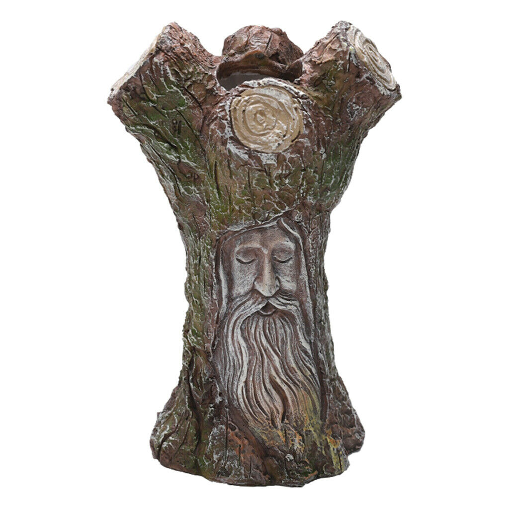 Creative Ancient Tree Flower Pot Planter Dried Flowers Vase Decorative