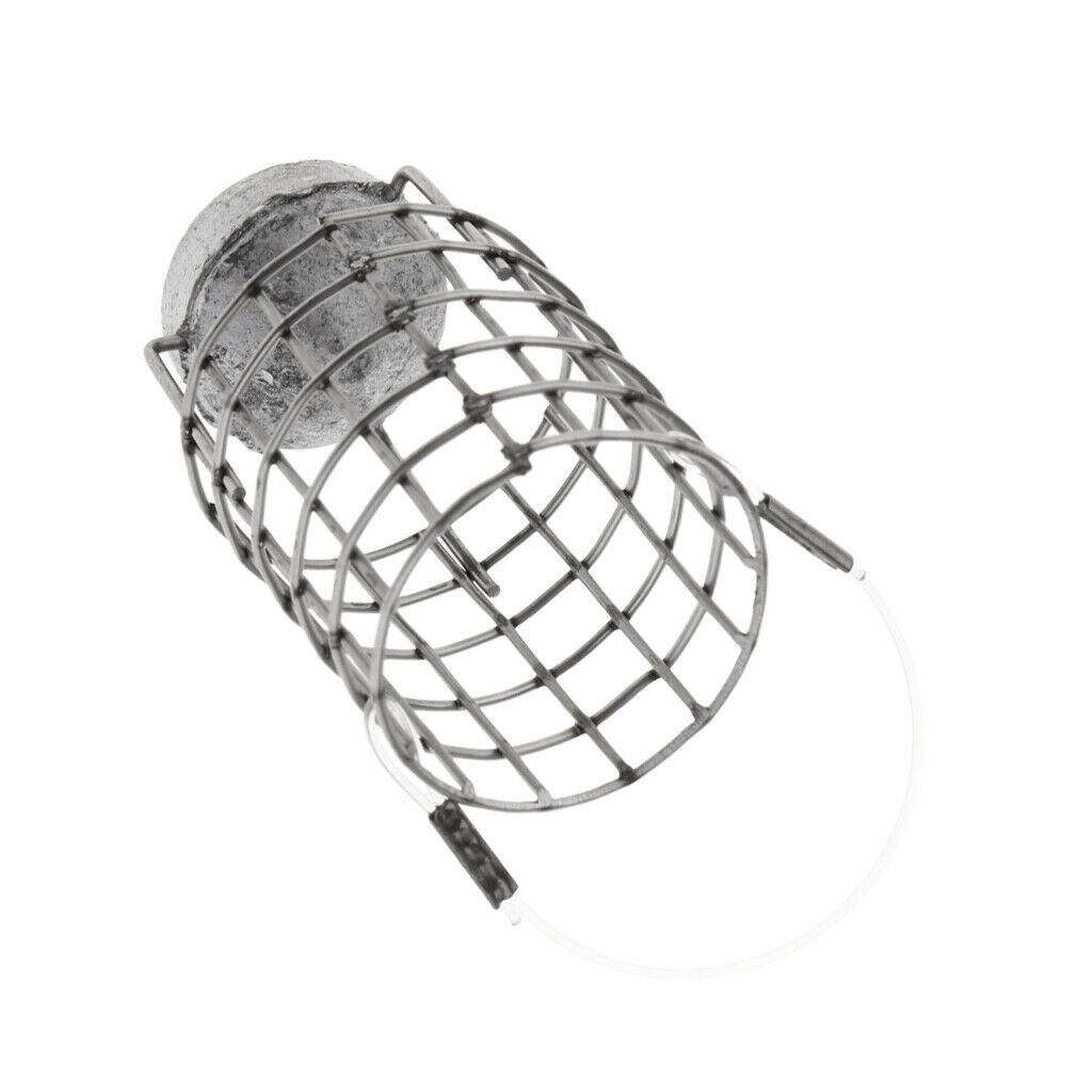 Fishing Tackle Accessory Trap Feeder Lure Cage Bait Basket Holder 50g