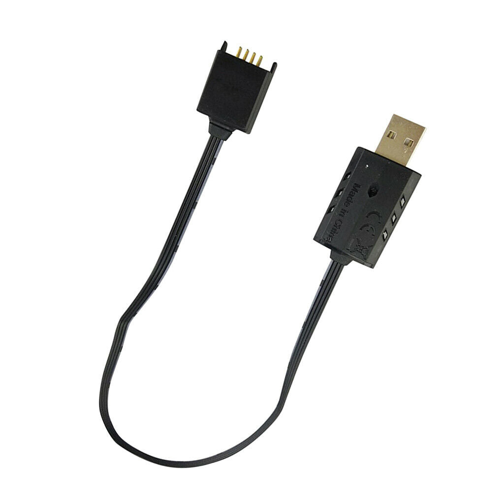 340x24x10.5mm UAV Lithium Battery Charger USB Cable Wire Line For U818A U49C