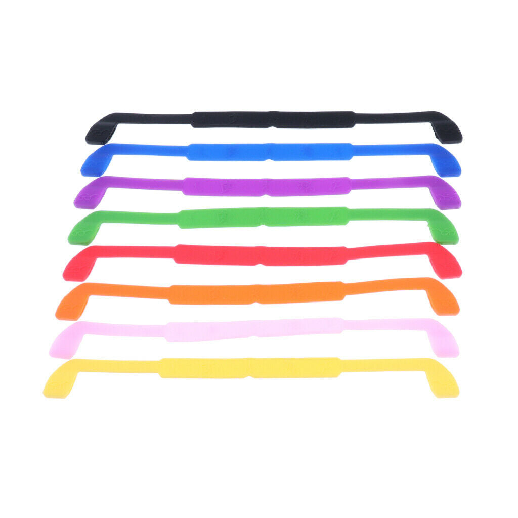 8PCS Eyeglass Glasses Strap Sunglasses Sports Cord Holder Lanyard For Kids
