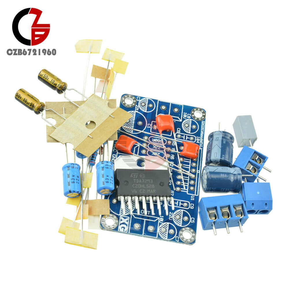 2 Sets MINI TDA7293 100W Mono Single Channel Amplifier DIY Kits Board Module