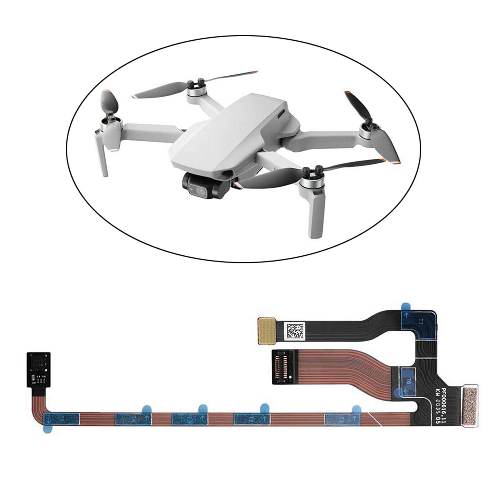 Mini 3 in 1 Flexible Flat Cable Flex Ribbon Cable for DJI Mavic Mini 2