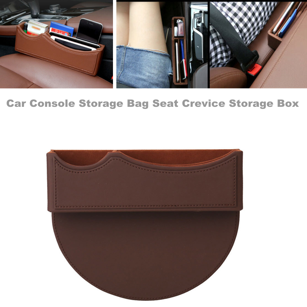 1PCS Car Seat Filler Console Organizer Pocket Seat Catcher Crevice Storage Box