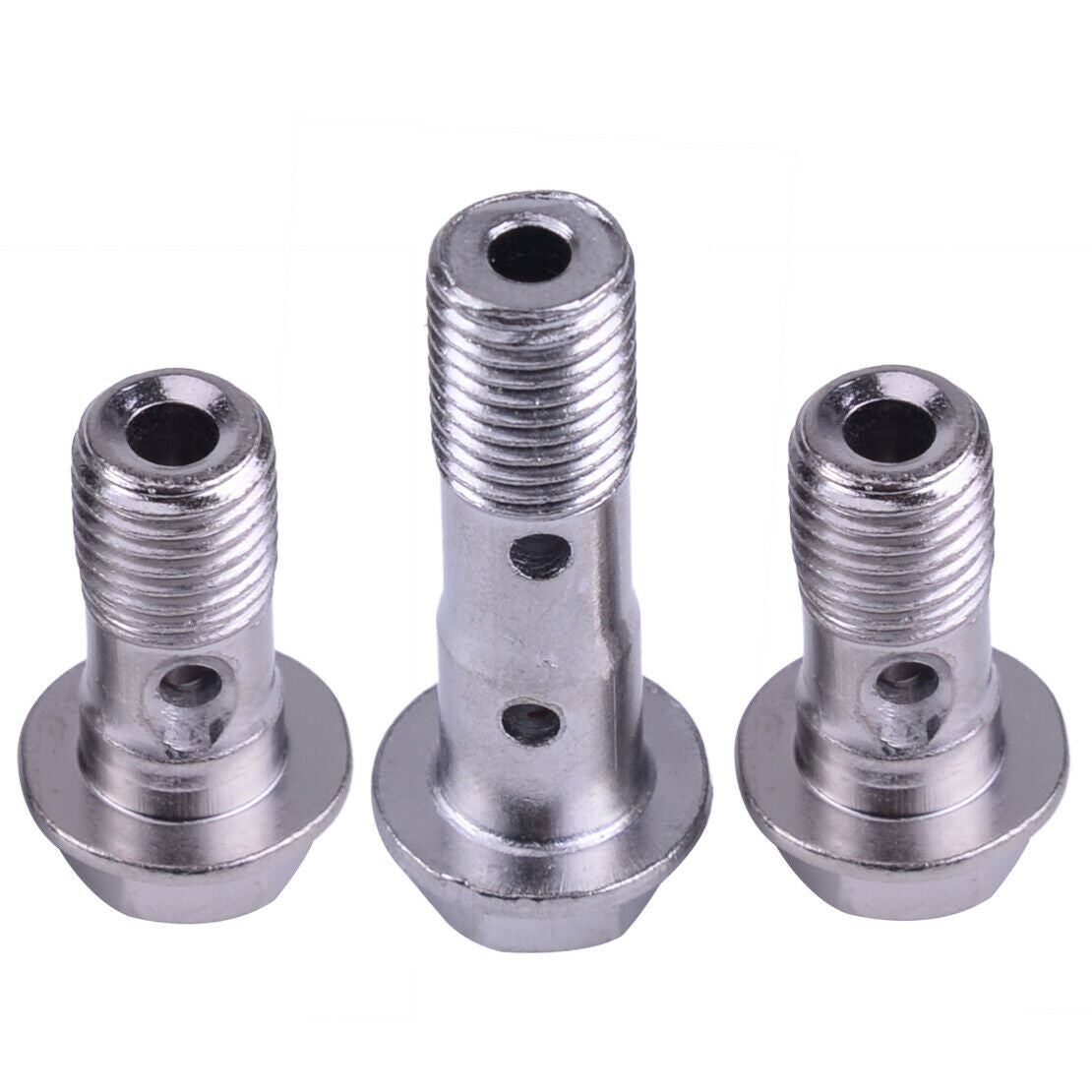 3Pcs/set Motorcycle Brake Banjo Caliper Bolt Master Cylinder 10mm M10 x 1.25 as