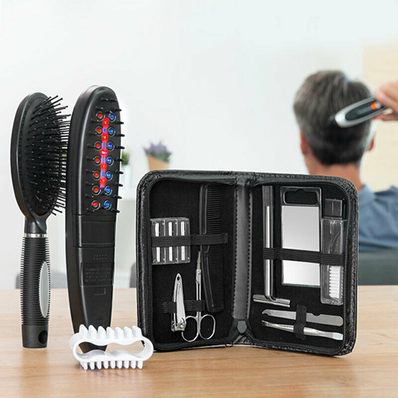 Brush Electrical Anti-drop Hair With Accessories (12 Parts) - New