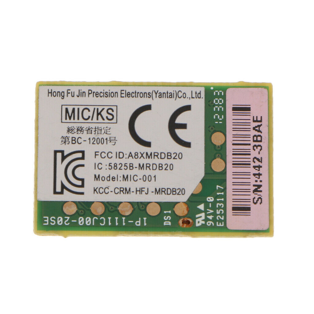 Wireless WIFI Module Circuit Logic Board for Wii U Pad Chip IC 5825B-MIC001