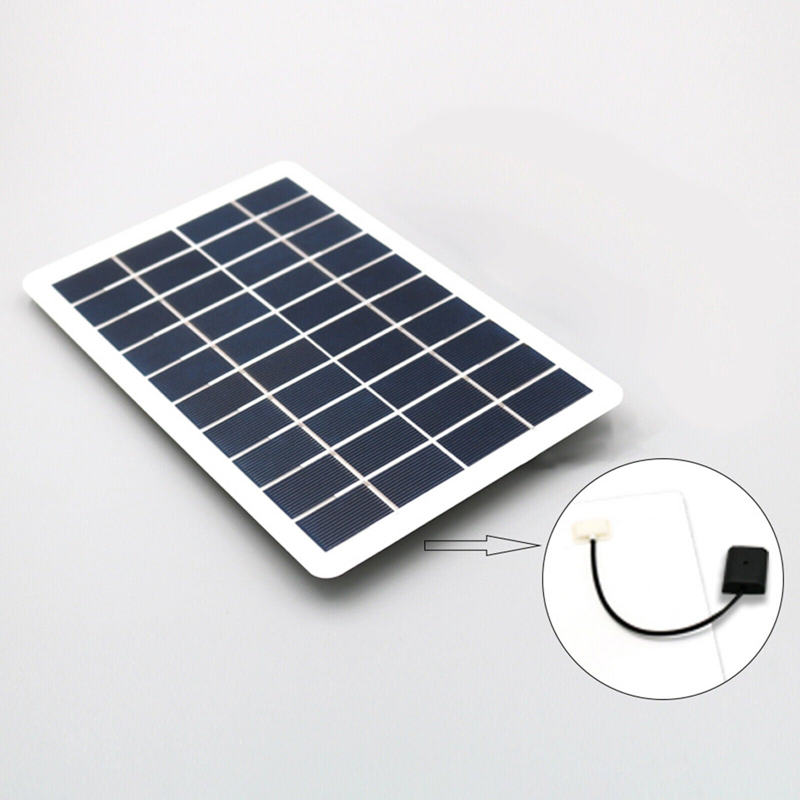 Solar Panel Charger USB Port Use Travel Phone Charger for Hiking Outdoor