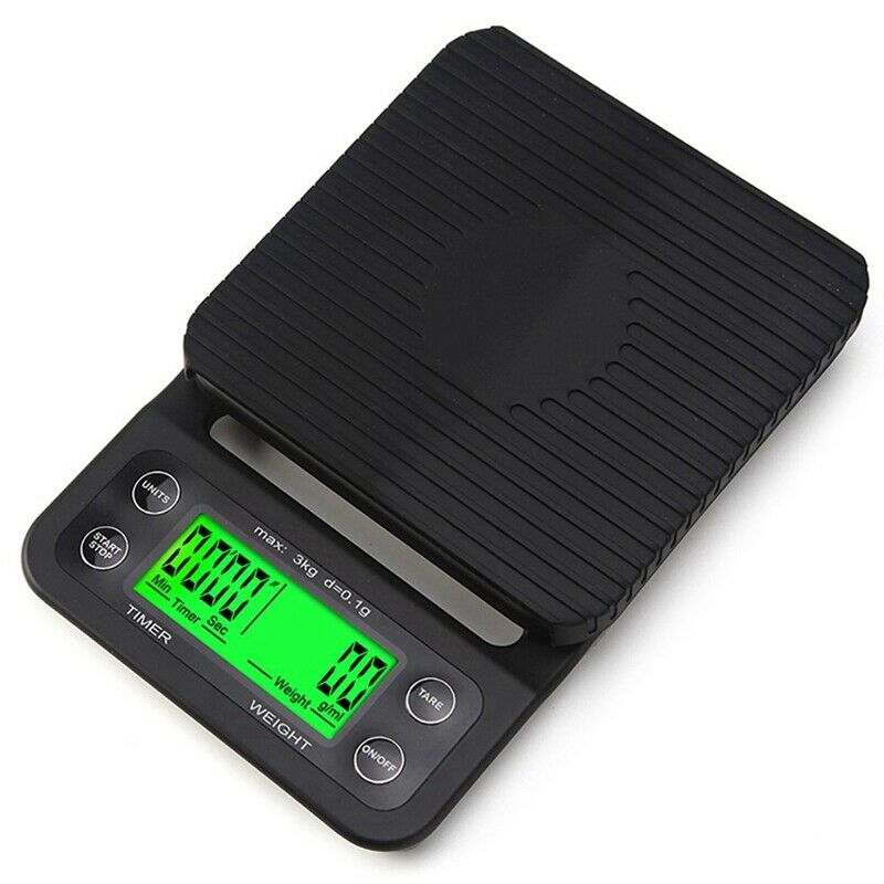 Coffee Scale with Timer, High Accuracy Kitchen Food Scale with Tare Function, H4