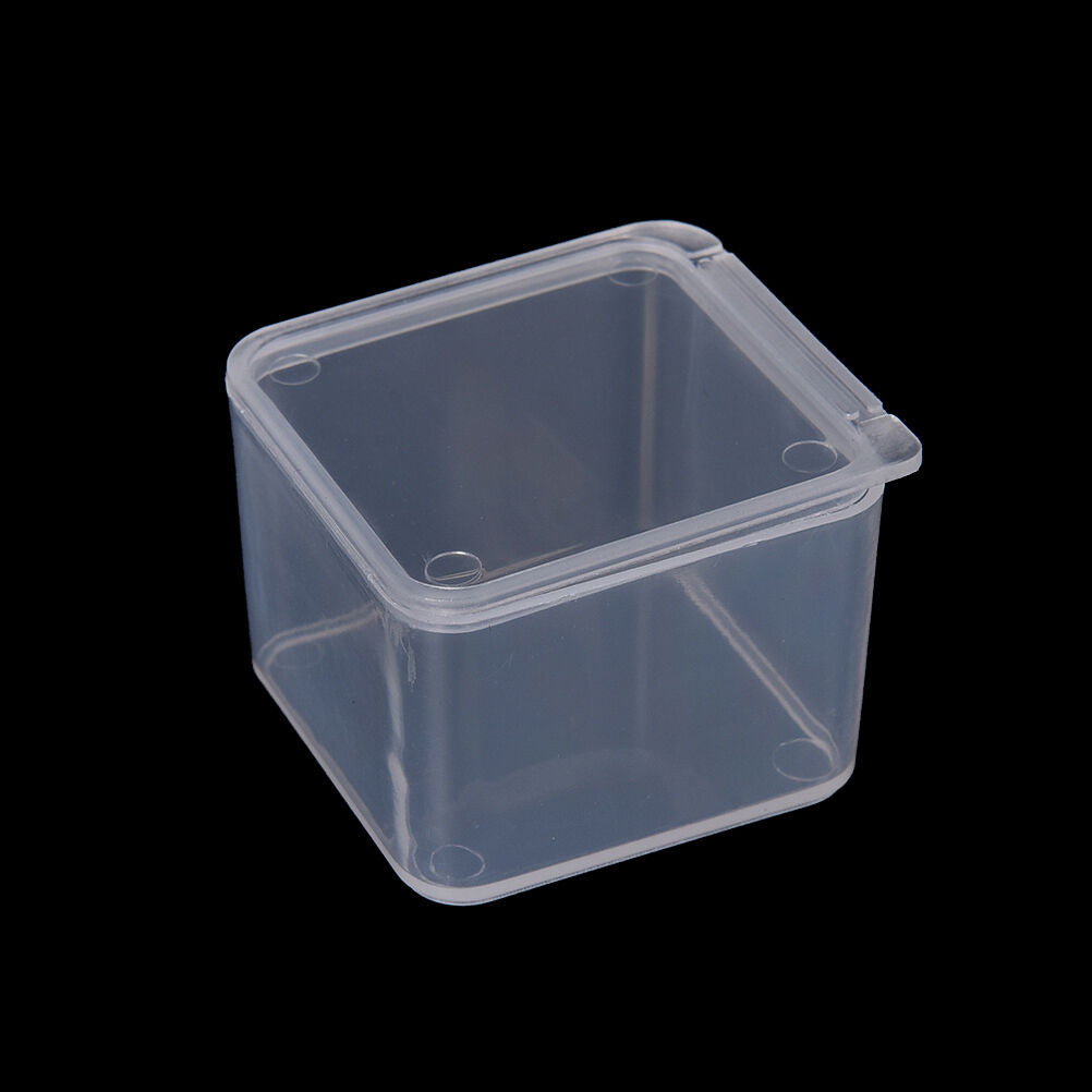 New Small Travel Clear CG Transparent Storage Box Case PU Superhard Plasti.l8