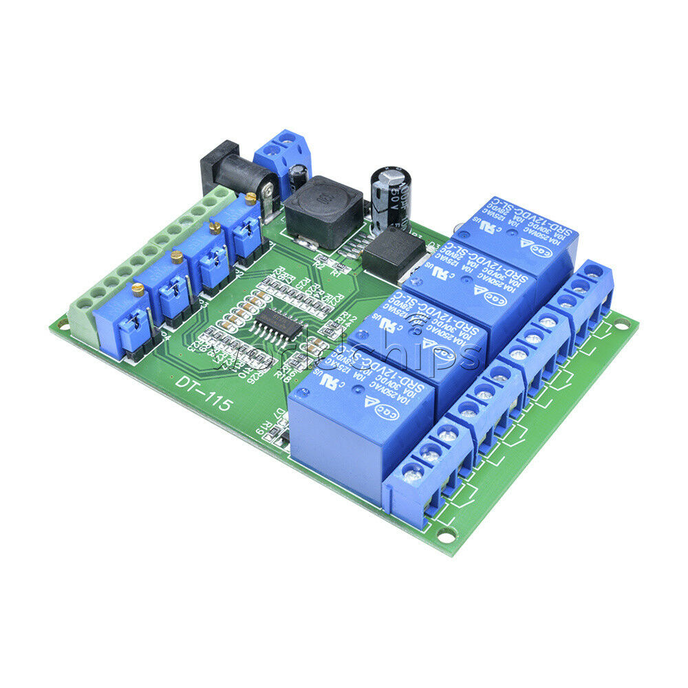 DC 12V 4Channel Voltage Comparator Stable LM393 Comparator Module