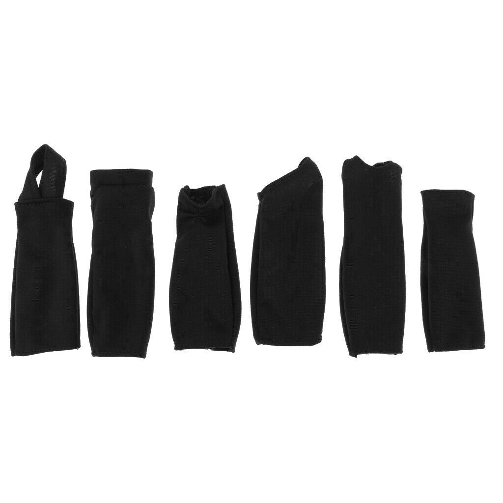 6 Pieces Formal Dress Professional Dress for  Party Outfit Black