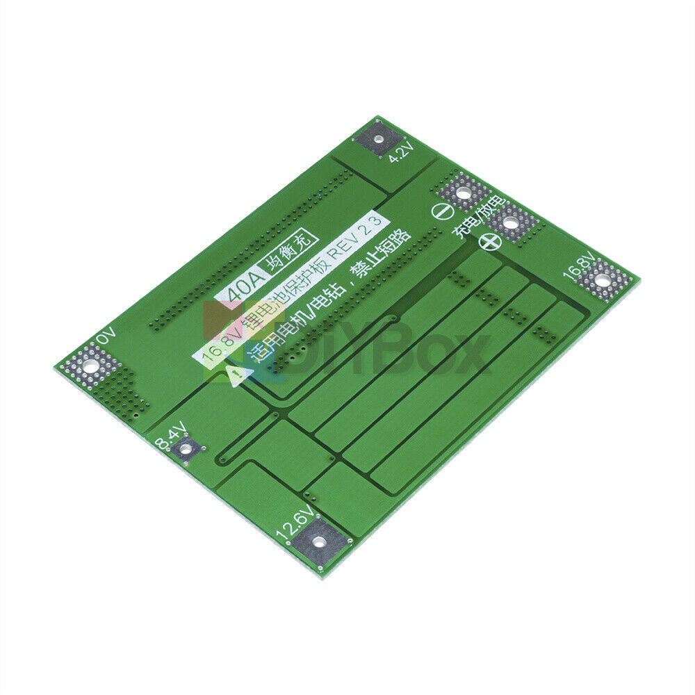 4S 40A Li-ion Lithium Battery 18650 Charger BMS Protection Board Balanced Module