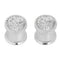 Gears Design Brass Ear   Tunnel Ear Gauges Ear Plugs Body Piercings 8mm