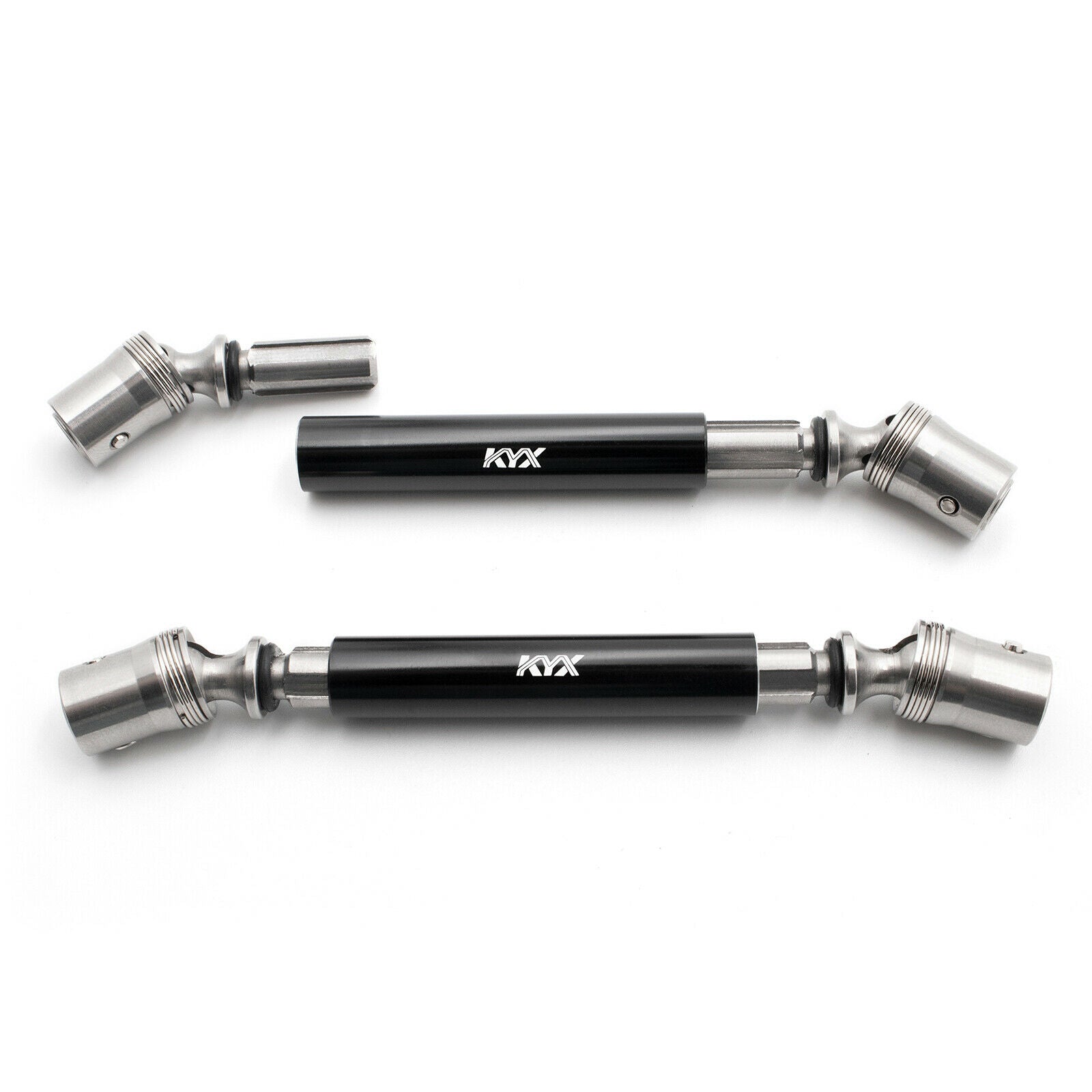 For Axial Capra 1.9 UTB RC Car KYX Metal Front + Rear Drive Shaft Upgrade Parts
