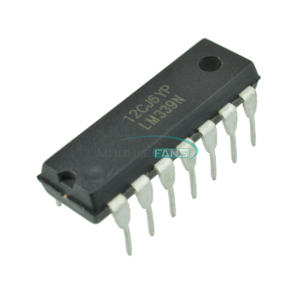 10PCS IC DIP LOW POWER Quad Voltage Comparator NEW LM339 LM339N