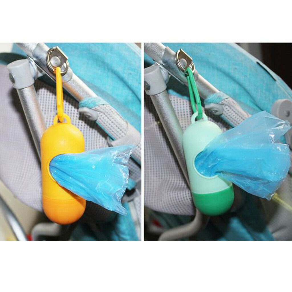 40 Rolls Portable Baby Diaper Nappy Discarded Dispenser Bag