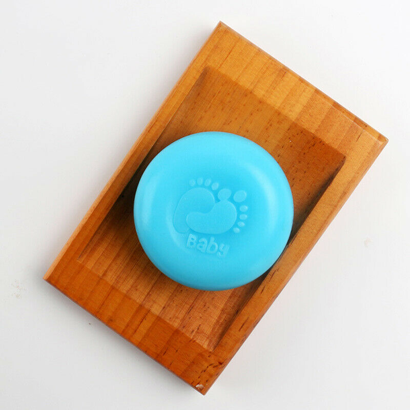 Baby Feet Soap Mold DIY Round Shape Chocolate Candy Baking Mould Handmade MoBDA