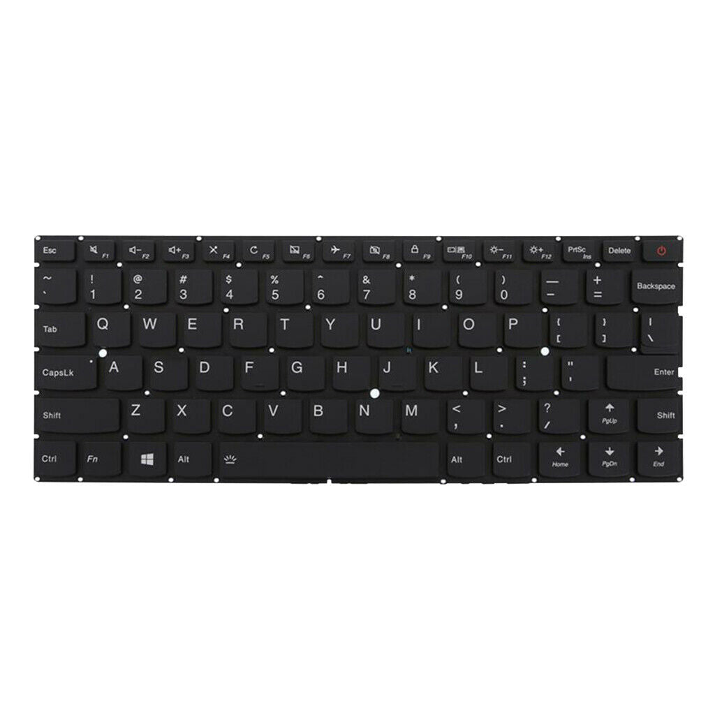 US Layout Laptop Replacement Keyboard QWERTY for Lenovo IdeaPad No Frame