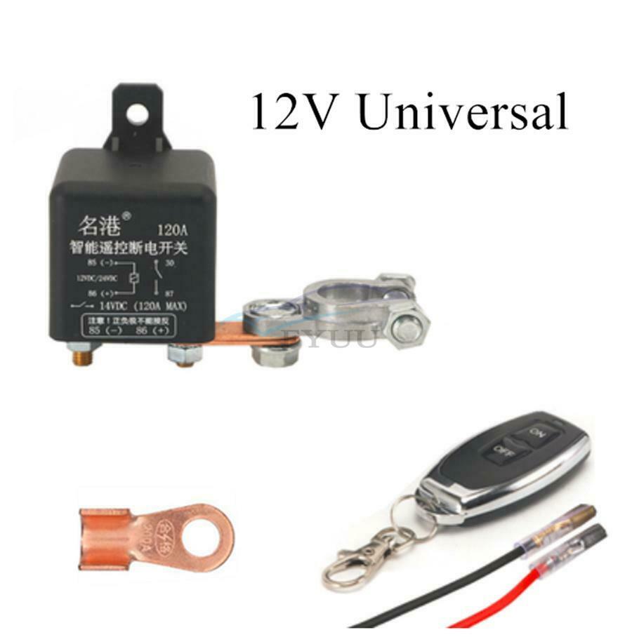 12V 1.8W RemoteControl Car Trailer SUV Battery Disconnect Switch System Isolator
