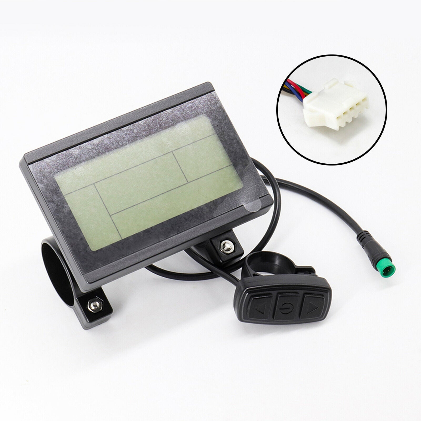 24V-36V-48V LCD Display E‑Bike Digital Meterm, Conversion KT‑LCD3U