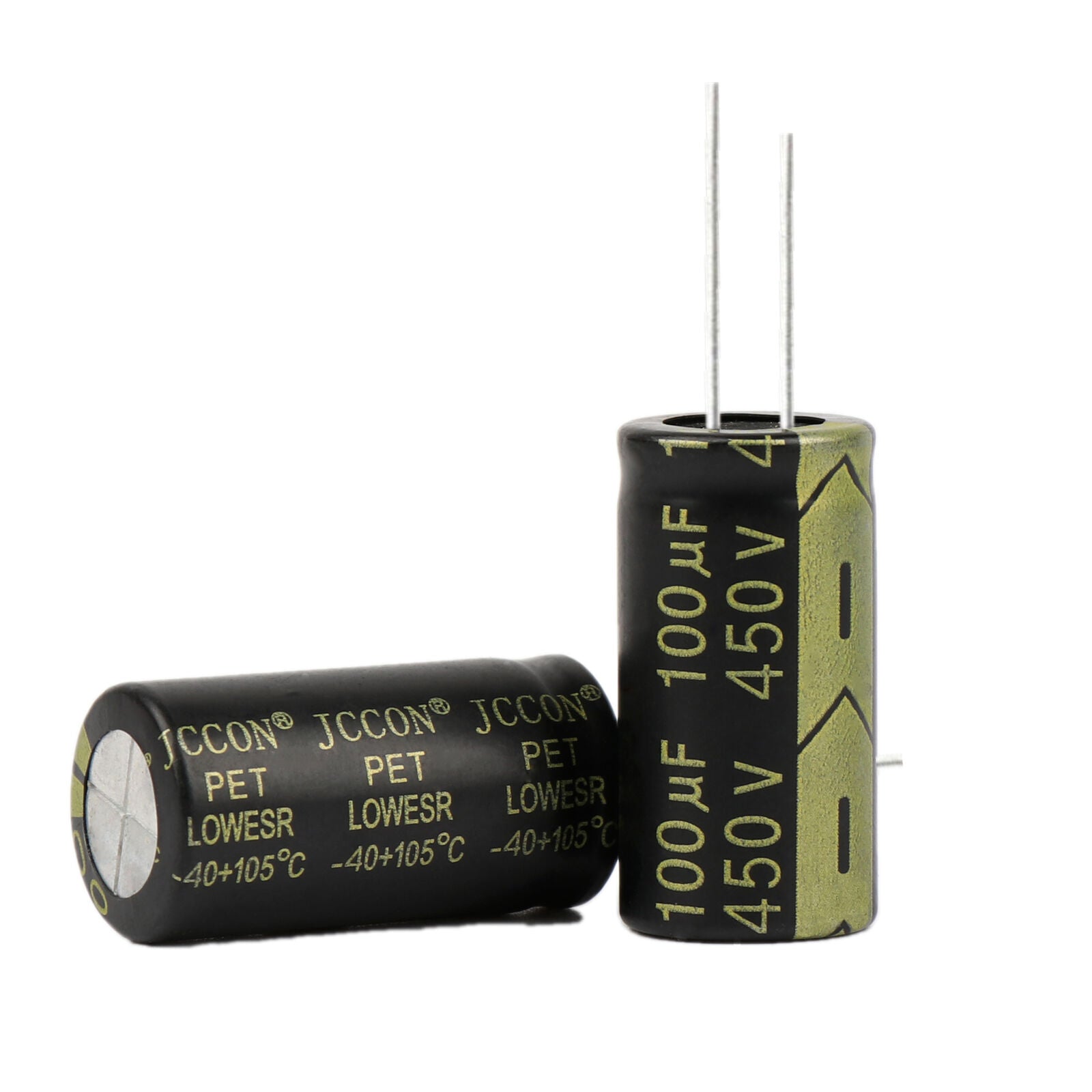 1pcs 450v100uf Aluminum electrolytic capacitor Switching power inverter 18x35mm
