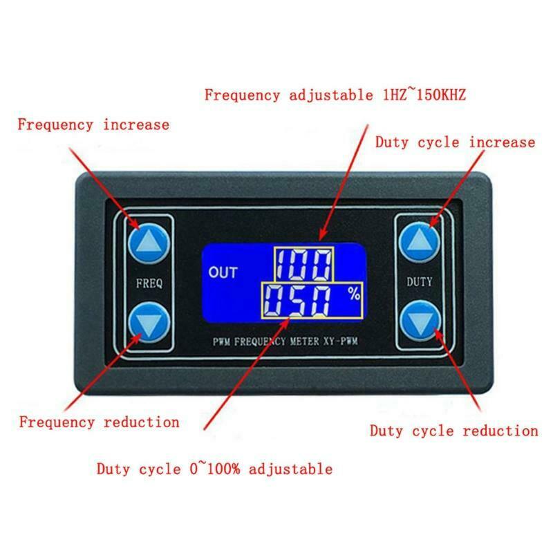 1HZ-150KHZ PWM Pulse Frequency Duty Cycle Adjustable Module Signal Generator