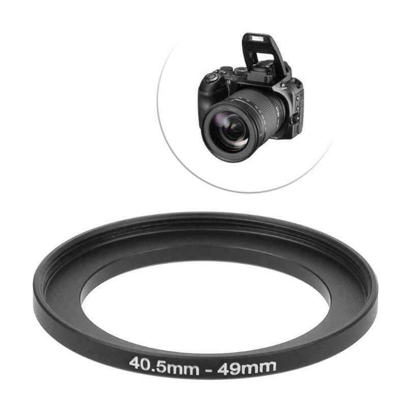 40.5mm To 49mm Metal Step Up Rings Lens Adapter Filter Camera Tool Accessories