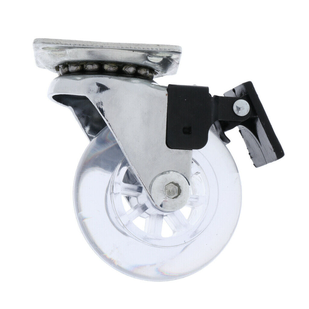 2'' Caster   Brass Ball Chair Caster Furniture Wheel with Brake