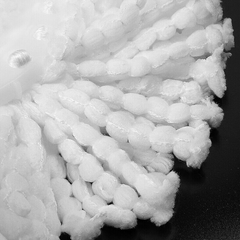 Microfiber Mop Head, 360 Degree Rotating Mop Head, Cotton Yarn Mop ReplacementV3