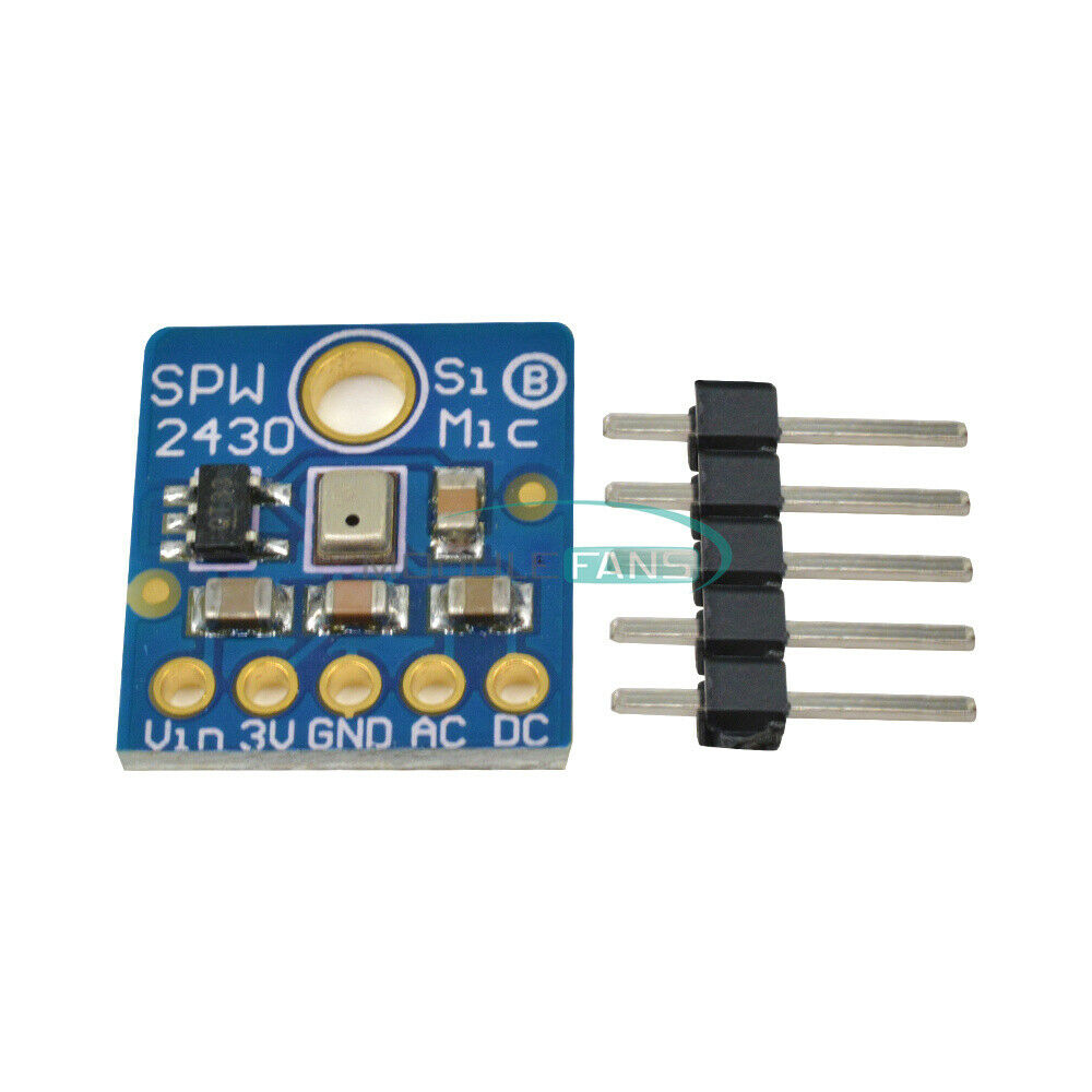 SPW2430 Sound Detection Sensor Module Accuracy Silicon MEMS Microphone 3.3-5V