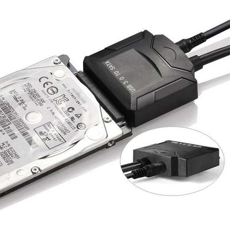USB 3.0 to 2.5 3.5 IDE SATA Hard Drive HDD SDD Converter Adapter PC Cable Pretty