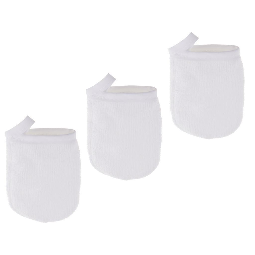 6x Reusable Microfiber Facial Cloth Face Towel Makeup Remover Cleaning Glove