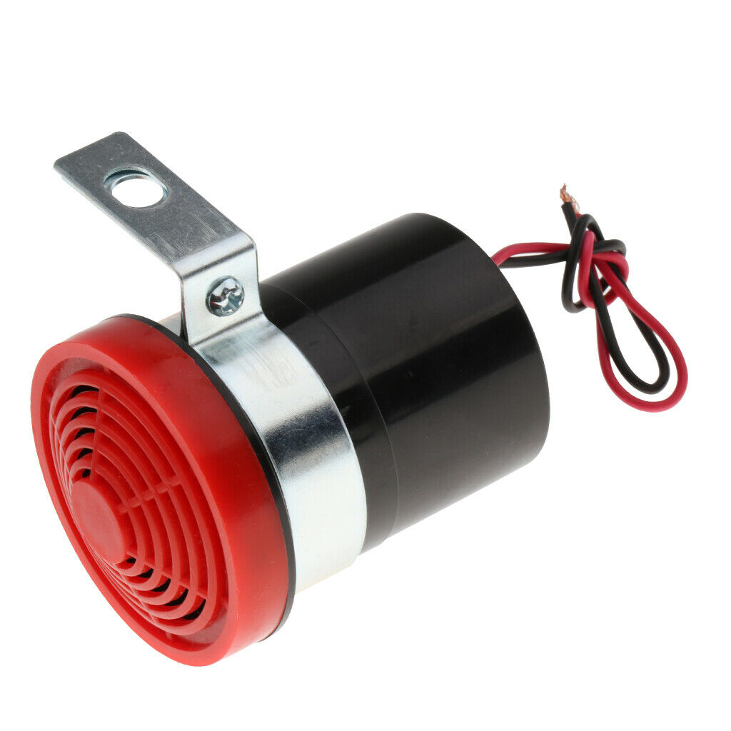 4 Pieces Auto Vehicle LORRY 12V Reversing Horn Speaker Beeper Buzzer Alert